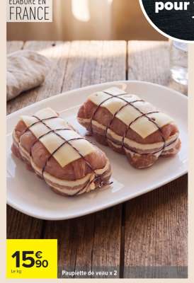 Paupiette de veau x 2