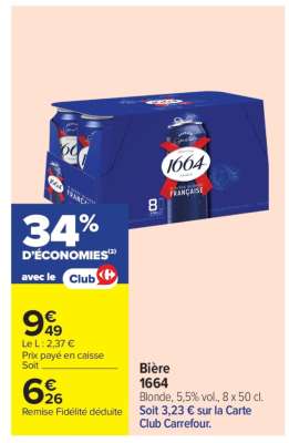 Bière '1664'