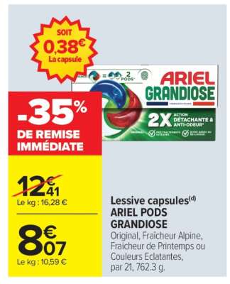 ARIEL PODS GRANDIOSE