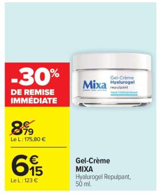 Gel-Crème MIXA