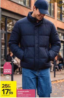 Doudoune puffer homme