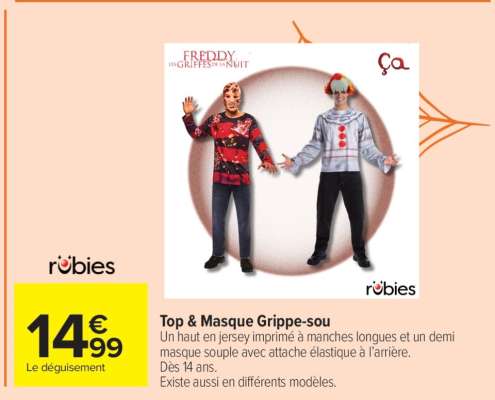 Top & Masque Grippe-sou