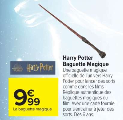 Harry Potter Baguette Magique