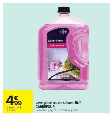 Lave-glace toutes saisons 5L