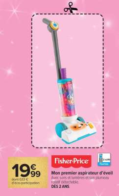 Fisher-Price Mon premier aspirateur d'éveil