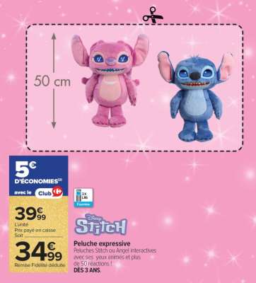 Peluche expressive