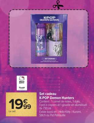 Set cadeau K-POP Demon Hunters