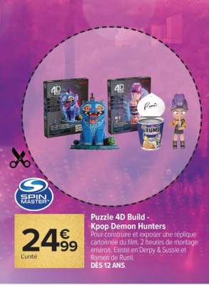 Puzzle 4D Build - Kpop Demon Hunters