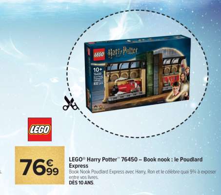 LEGO® Harry Potter™ 76450 – Book nook : le Poudlard Express