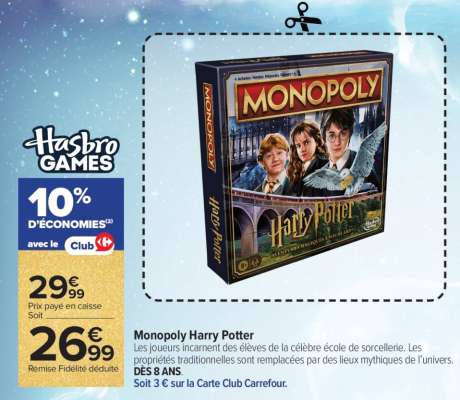 Monopoly Harry Potter