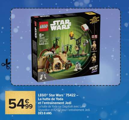 LEGO® Star Wars™ 75422 – La hutte de Yoda et l’entraînement Jedi