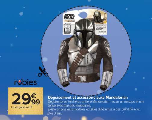 Déguisement et accessoire Luxe Mandalorian