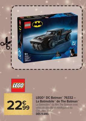LEGO® DC Batman™ 76332 – La Batmobile™ de The Batman™