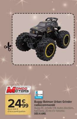 Buggy Batman Urban Grinder radiocommandé