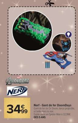 Nerf - Gant de fer DoomDays