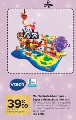 Marble Rush Adventures - Super bateau pirate interactif