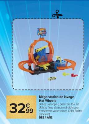 Méga station de lavage Hot Wheels