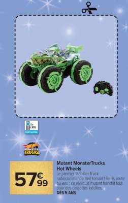 Mutant MonsterTrucks Hot Wheels