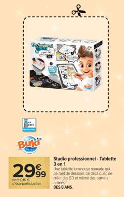 Studio Professionnel Tablette 3 En 1
