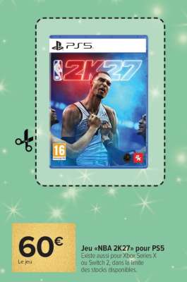 Jeu "NBA 2K27" pour PS5