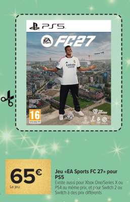 Jeu "EA Sports FC 27" pour PS5