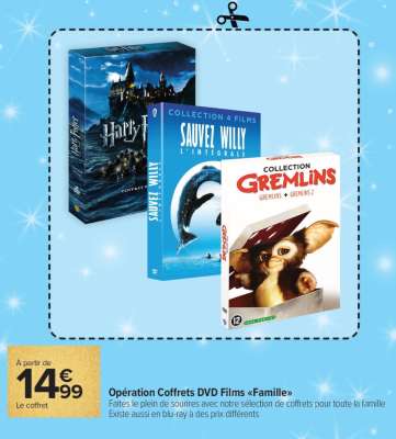 Opération Coffrets DVD Films «Famille»