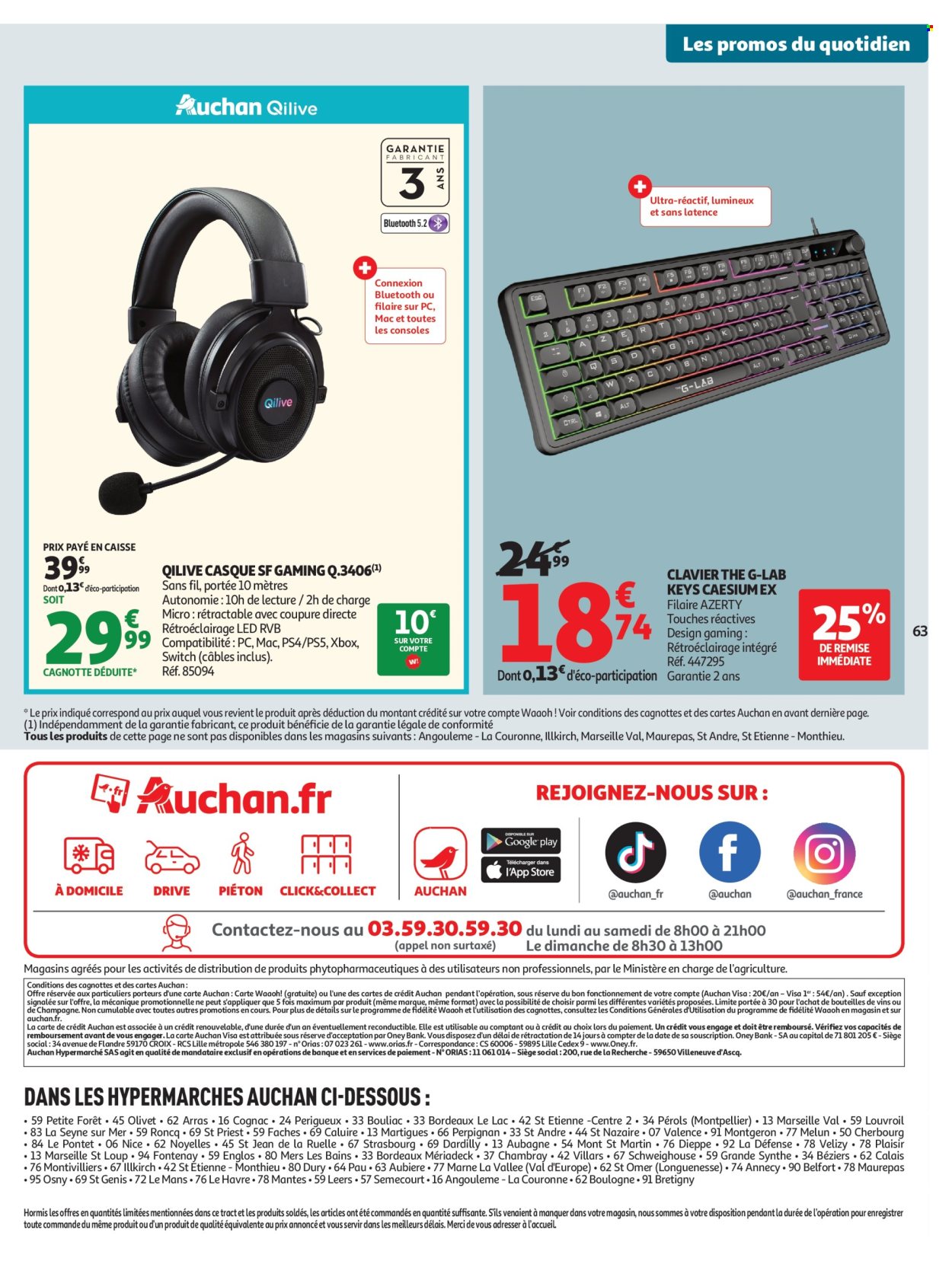 Catalogue Auchan - 13/10/2026 - 25/10/2026. Page 63