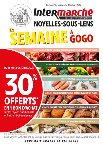 Catalogue Intermarché Super - 13/10/2026 - 18/10/2026.