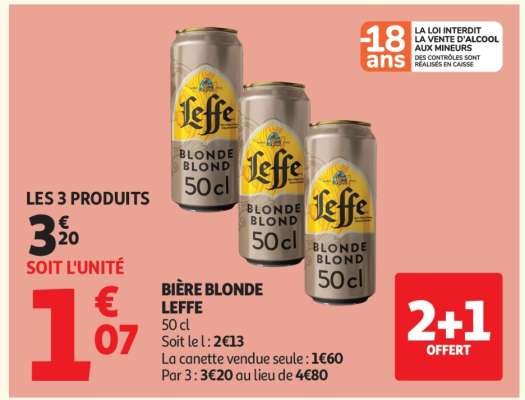 Bière Blonde Leffe*