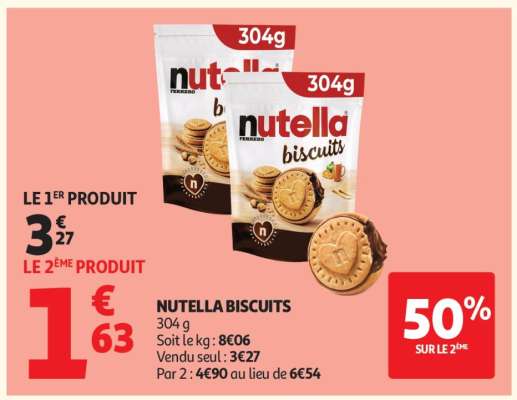 NUTELLA BISCUITS