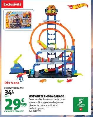 HOTWHEELS MEGA GARAGE