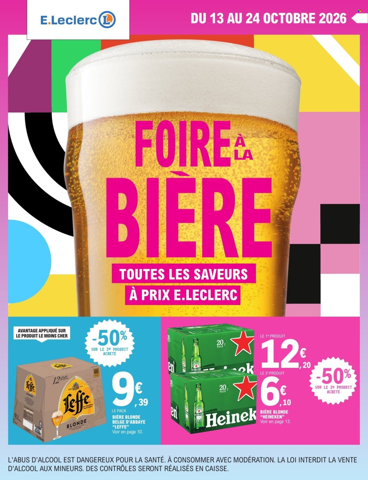 Catalogue E.Leclerc - 13/10/2026 - 24/10/2026. Page 1