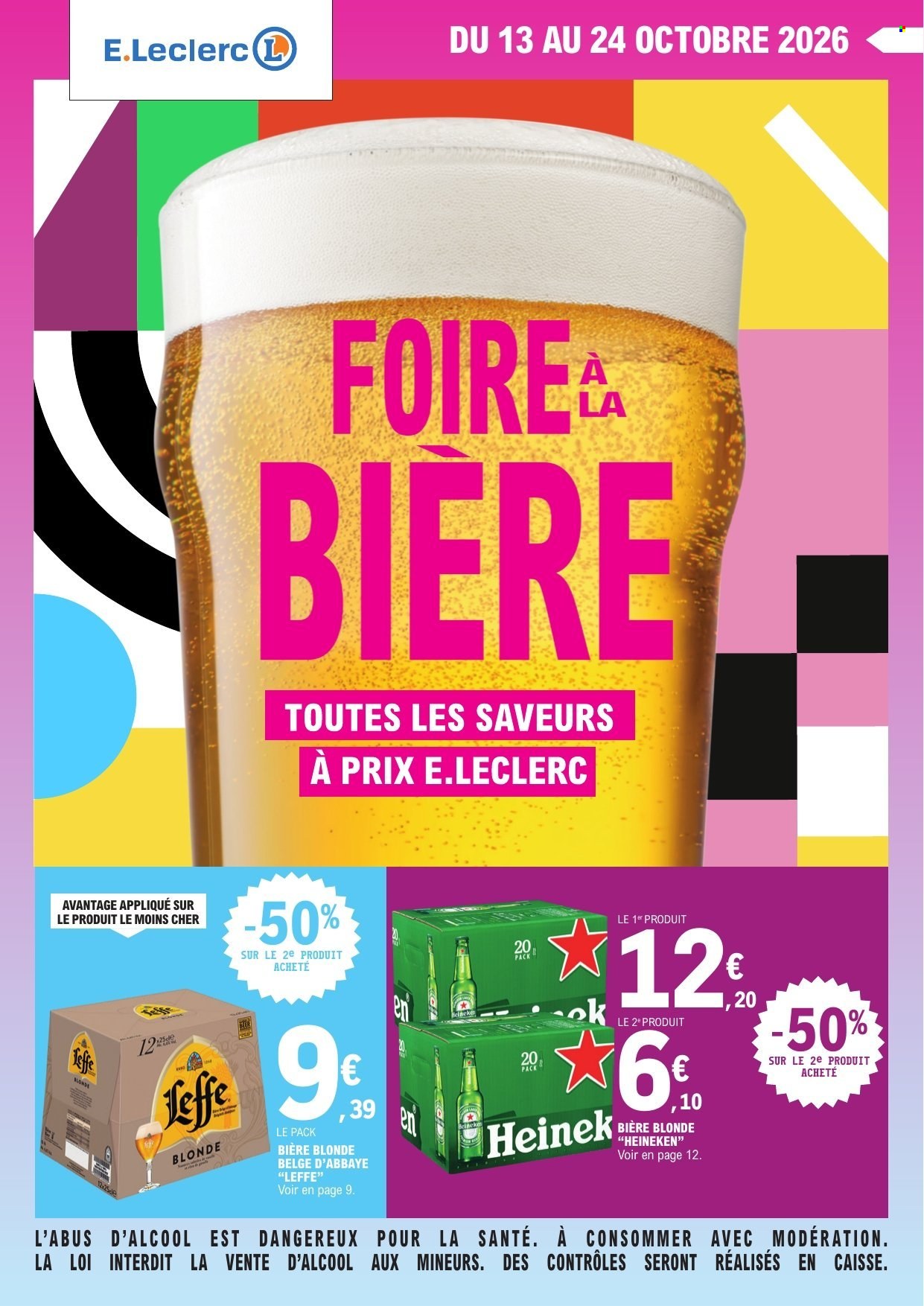 Catalogue E.Leclerc - 13/10/2026 - 24/10/2026. Page 1