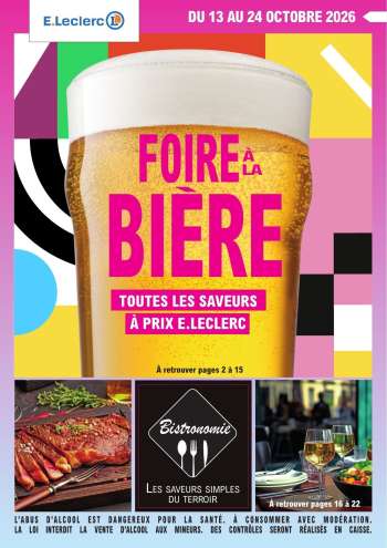 Catalogue E.Leclerc - 13/10/2026 - 24/10/2026.