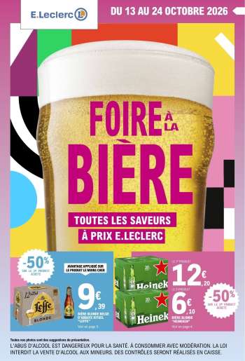Catalogue E.Leclerc - 13/10/2026 - 24/10/2026.