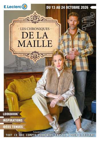 Catalogue E.Leclerc - 13/10/2026 - 24/10/2026.