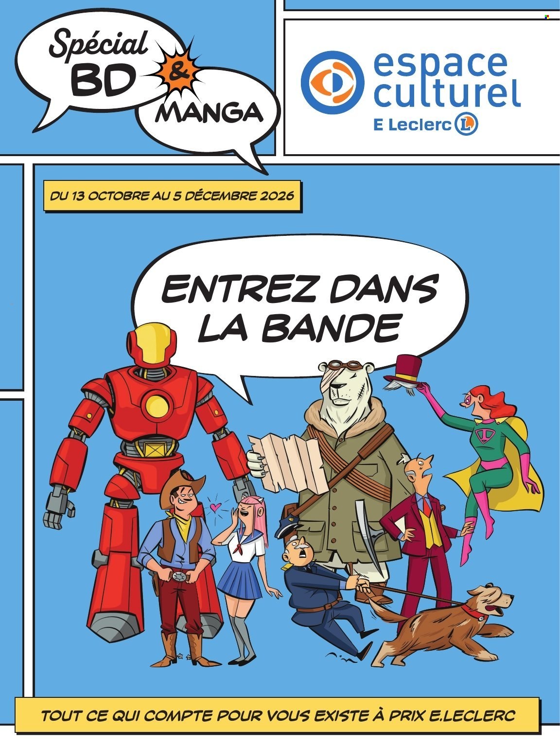 Catalogue E.Leclerc - 13/10/2026 - 05/12/2026. Page 1