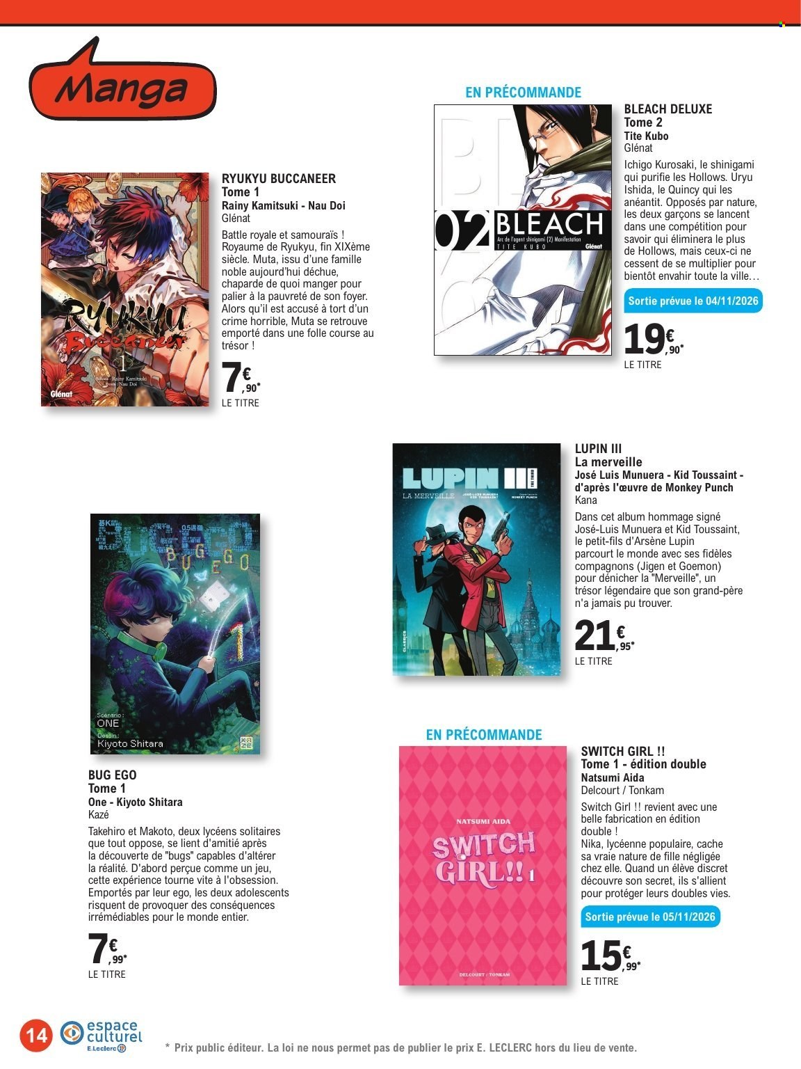 Catalogue E.Leclerc - 13/10/2026 - 05/12/2026. Page 14