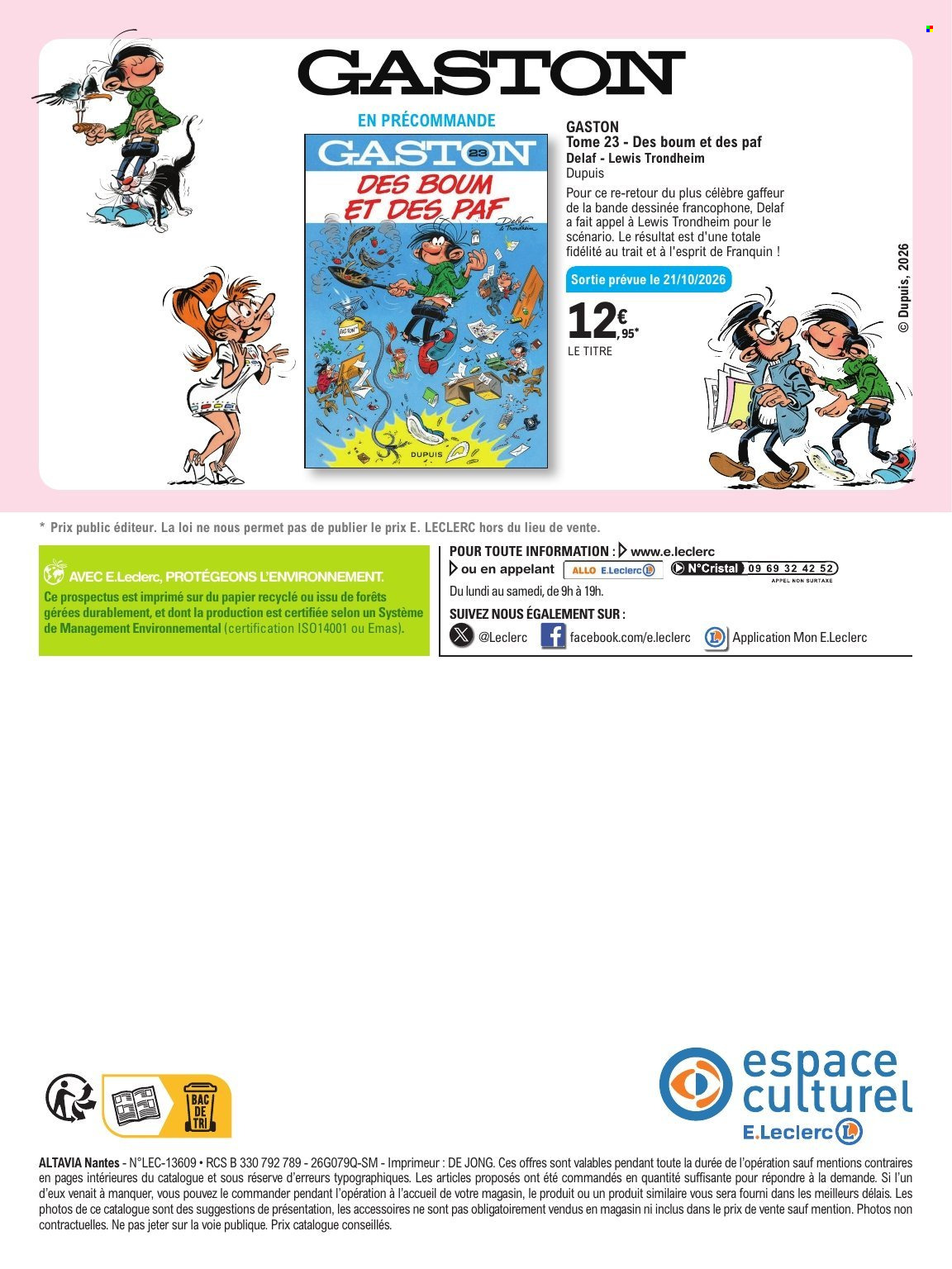 Catalogue E.Leclerc - 13/10/2026 - 05/12/2026. Page 16
