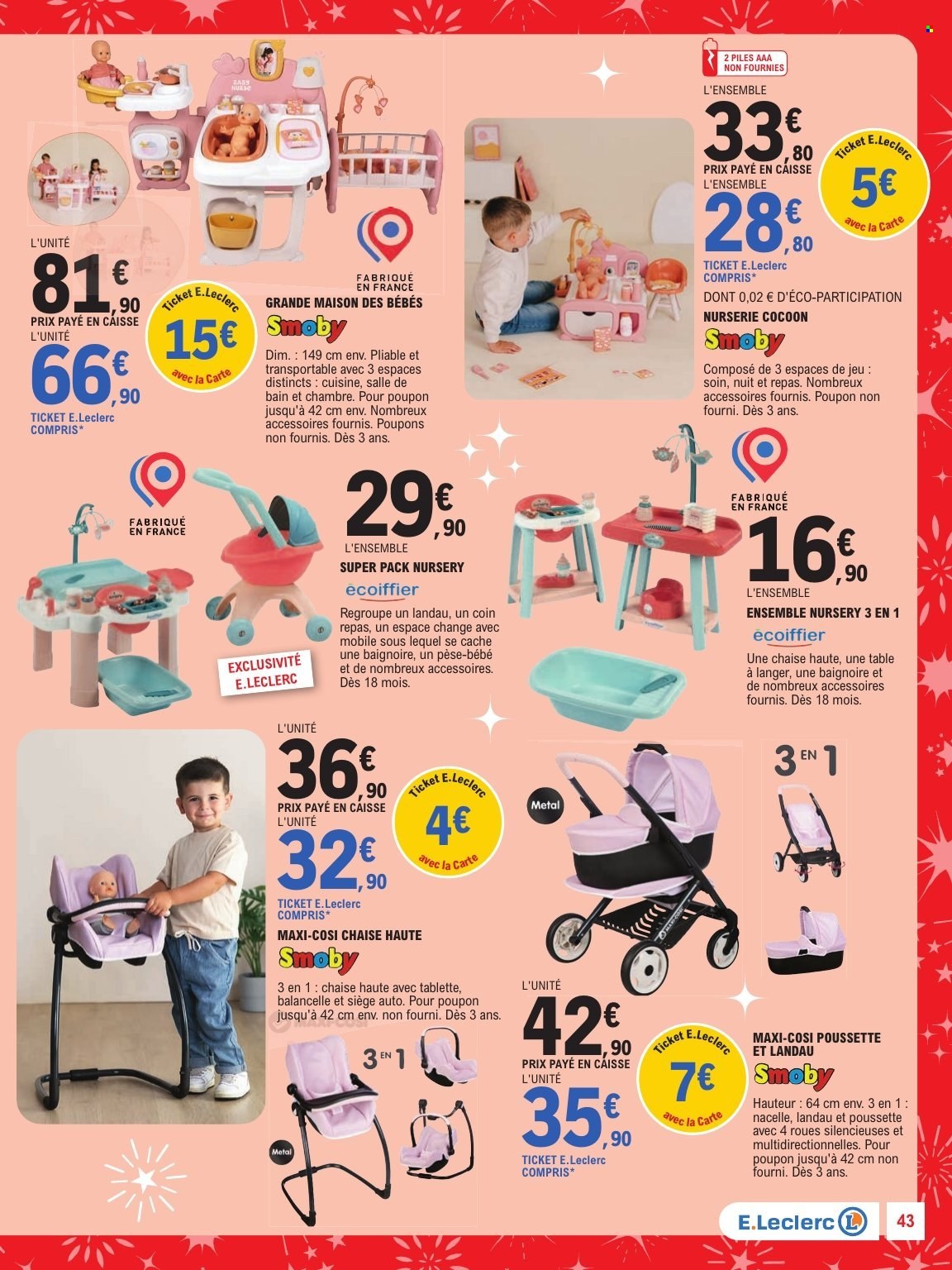 Catalogue E.Leclerc - 13/10/2026 - 05/12/2026. Page 43