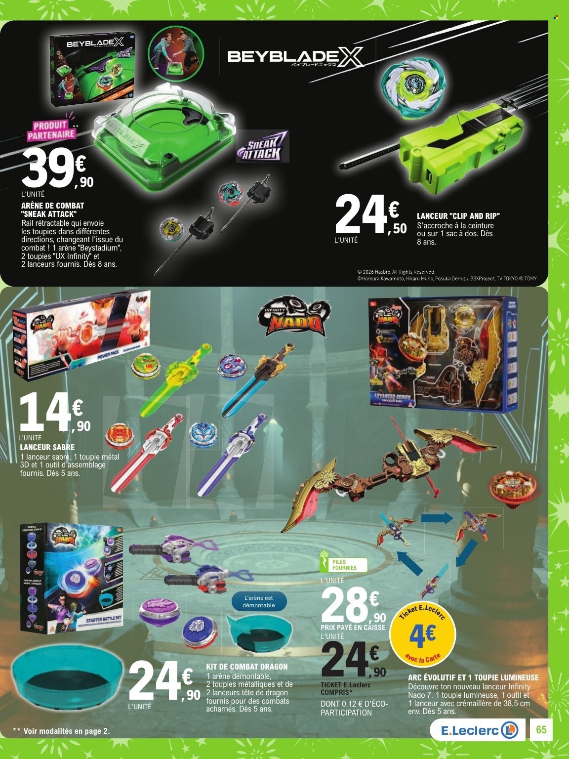 Catalogue E.Leclerc - 13/10/2026 - 05/12/2026. Page 65