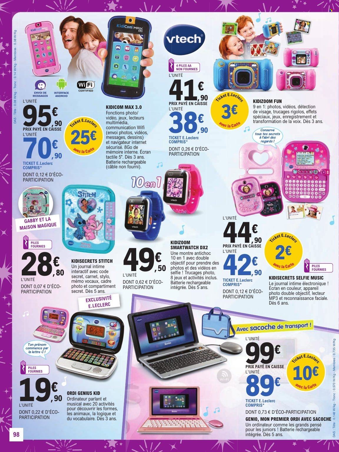 Catalogue E.Leclerc - 13/10/2026 - 05/12/2026. Page 98