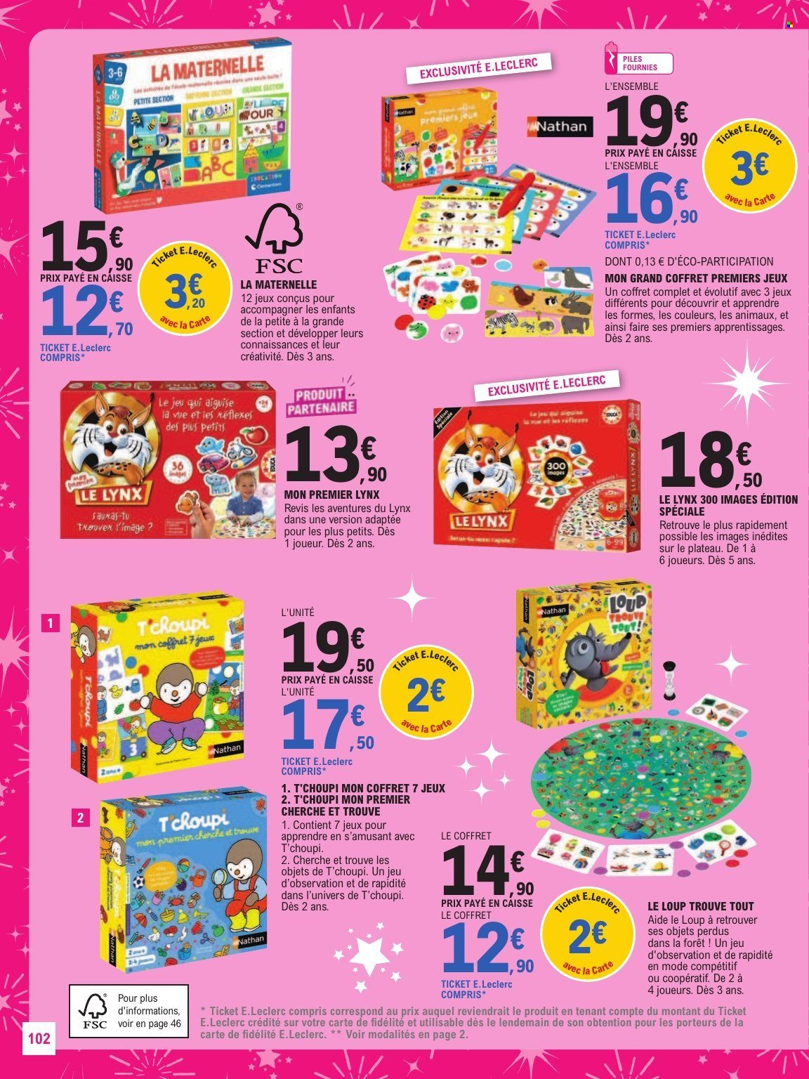 Catalogue E.Leclerc - 13/10/2026 - 05/12/2026. Page 102