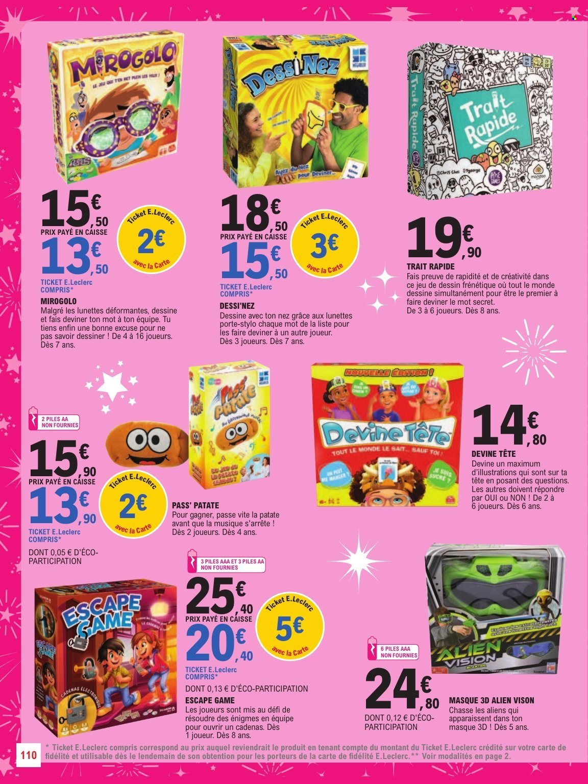 Catalogue E.Leclerc - 13/10/2026 - 05/12/2026. Page 110