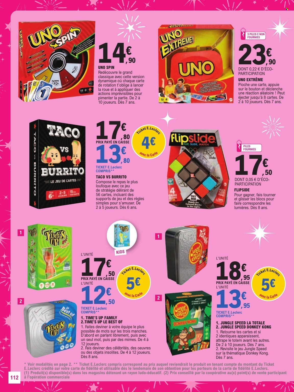 Catalogue E.Leclerc - 13/10/2026 - 05/12/2026. Page 112