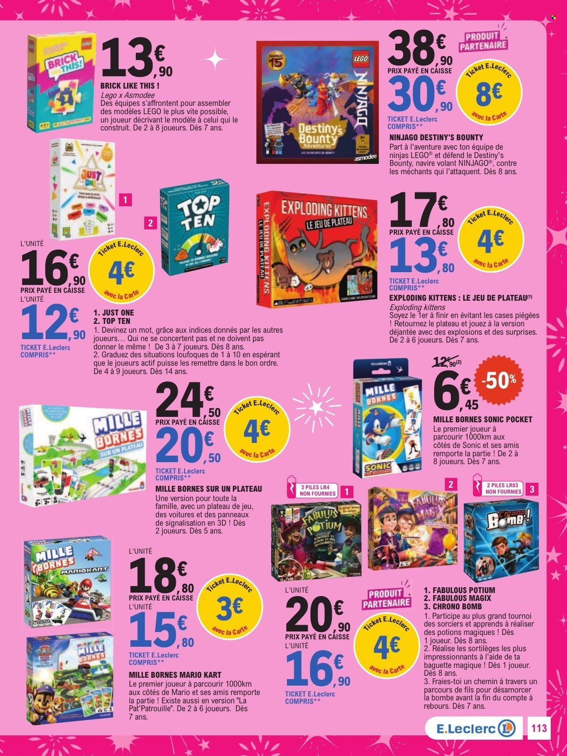 Catalogue E.Leclerc - 13/10/2026 - 05/12/2026. Page 113