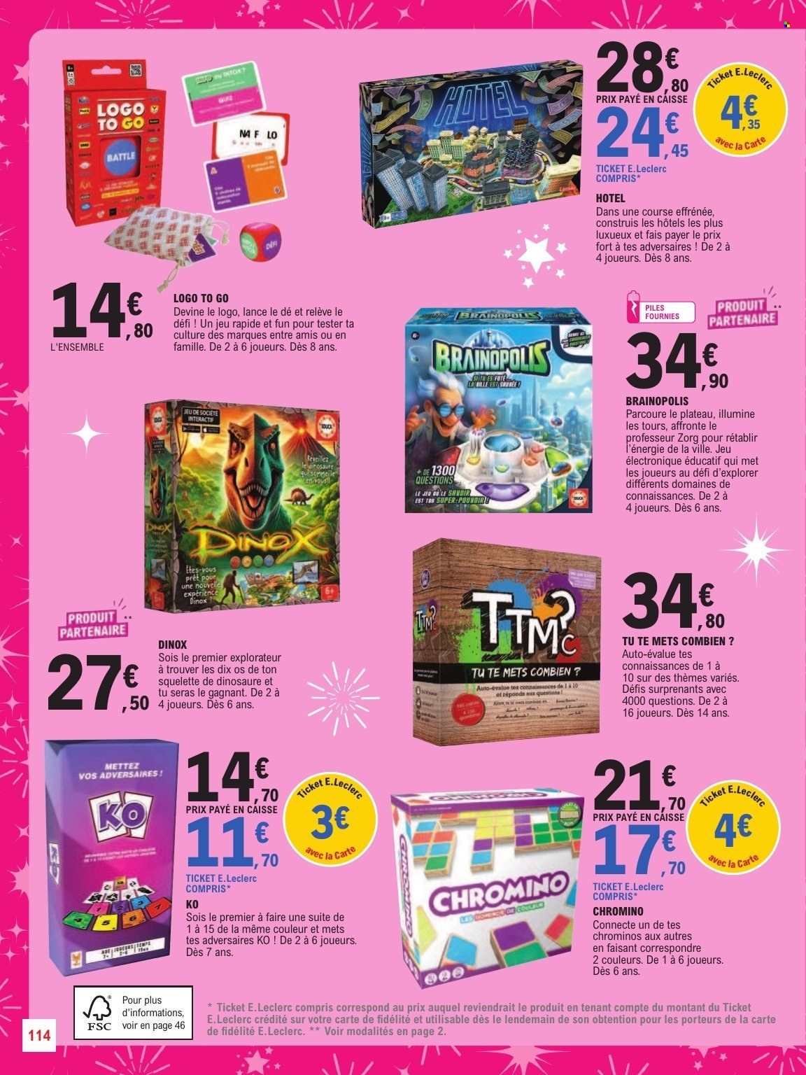 Catalogue E.Leclerc - 13/10/2026 - 05/12/2026. Page 114