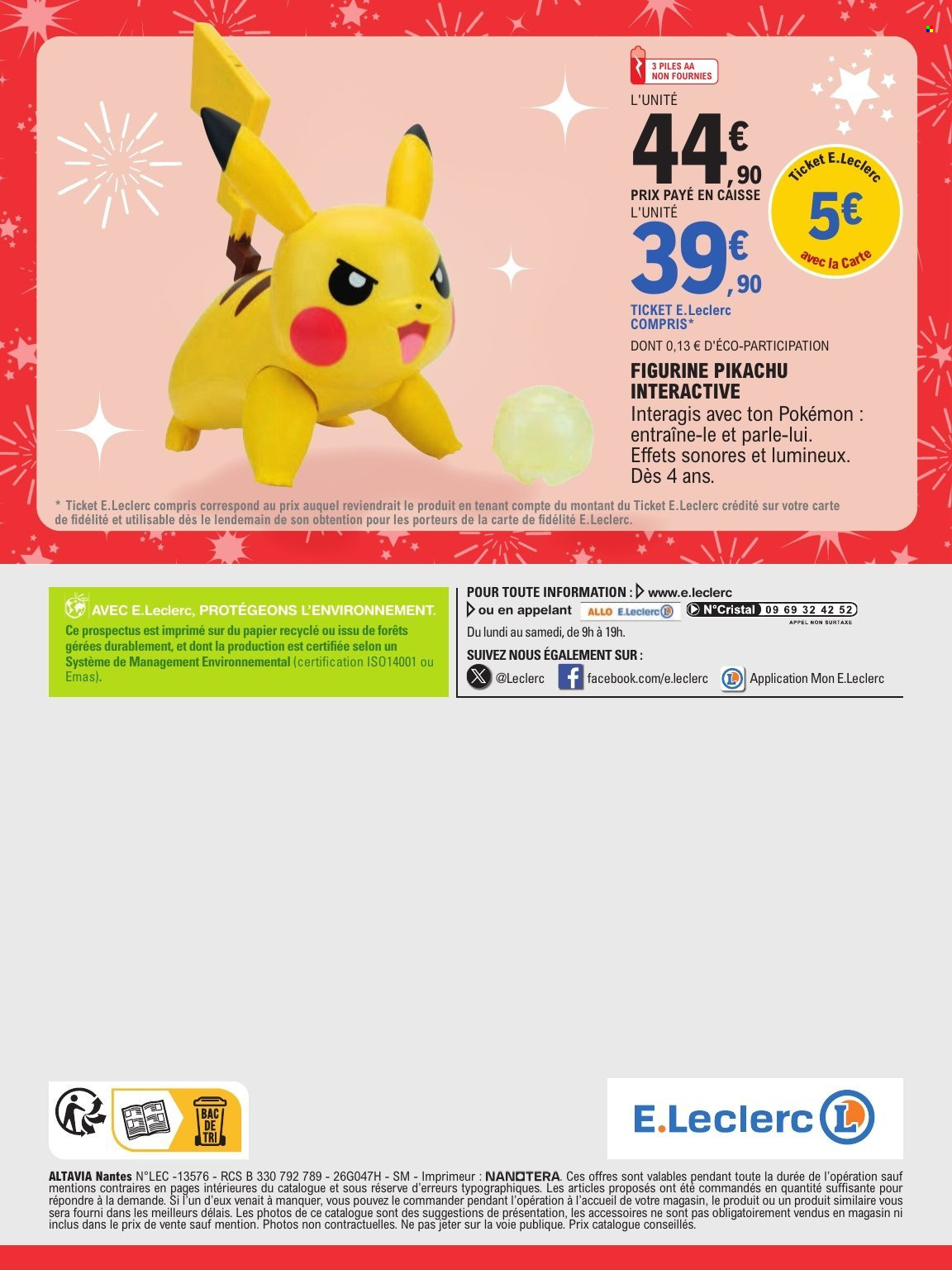 Catalogue E.Leclerc - 13/10/2026 - 05/12/2026. Page 128
