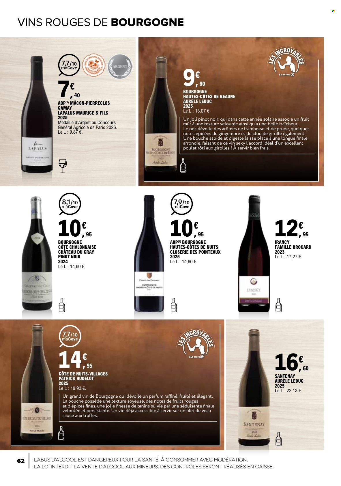 Catalogue E.Leclerc - 20/10/2026 - 31/10/2026. Page 62