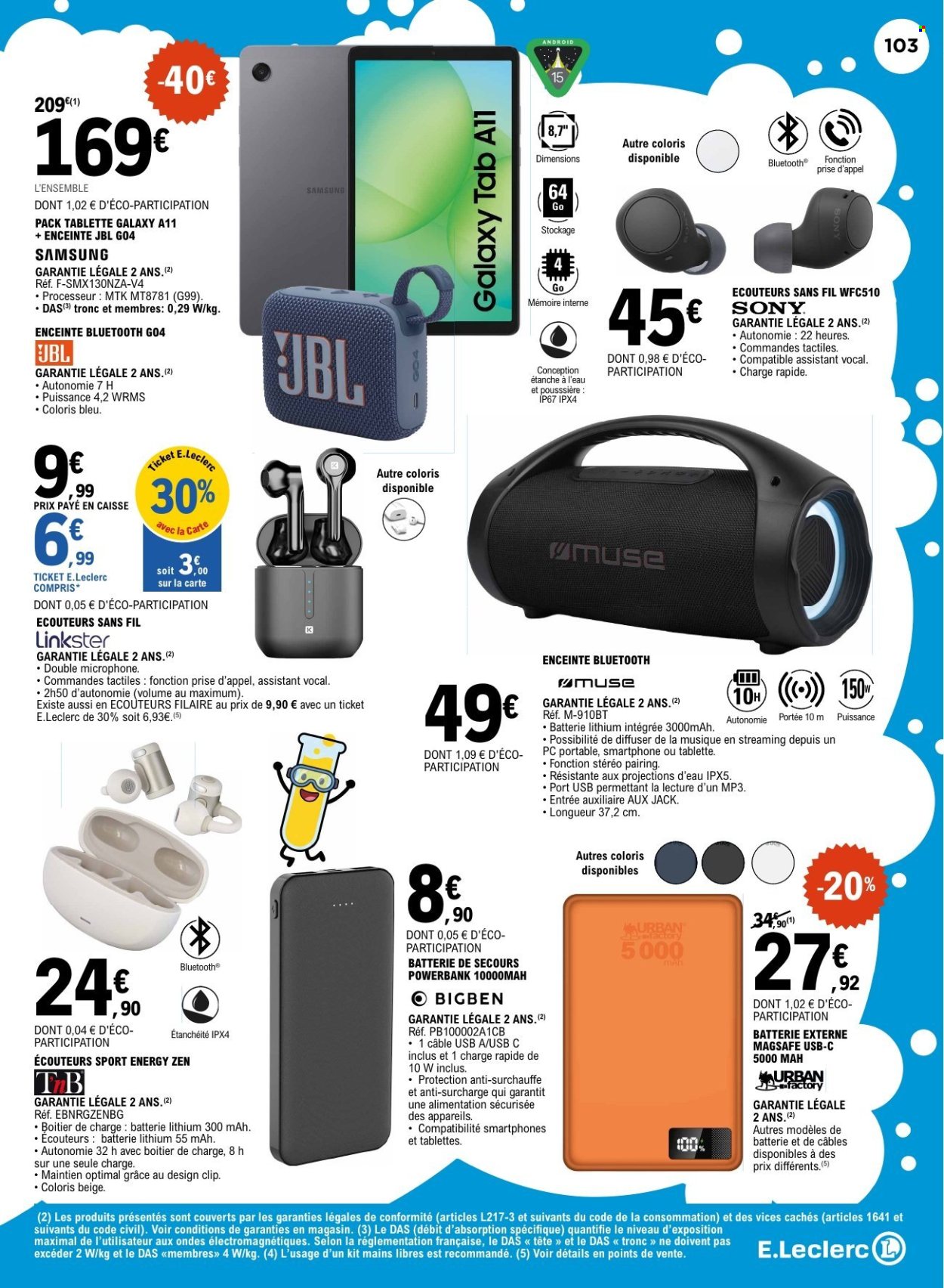 Catalogue E.Leclerc - 13/10/2026 - 24/10/2026. Page 103